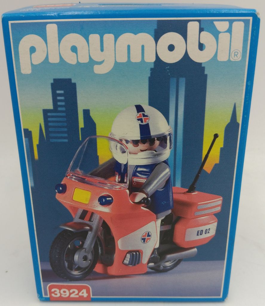 PLAYMOBIL 3924 Notarzt Motorrad