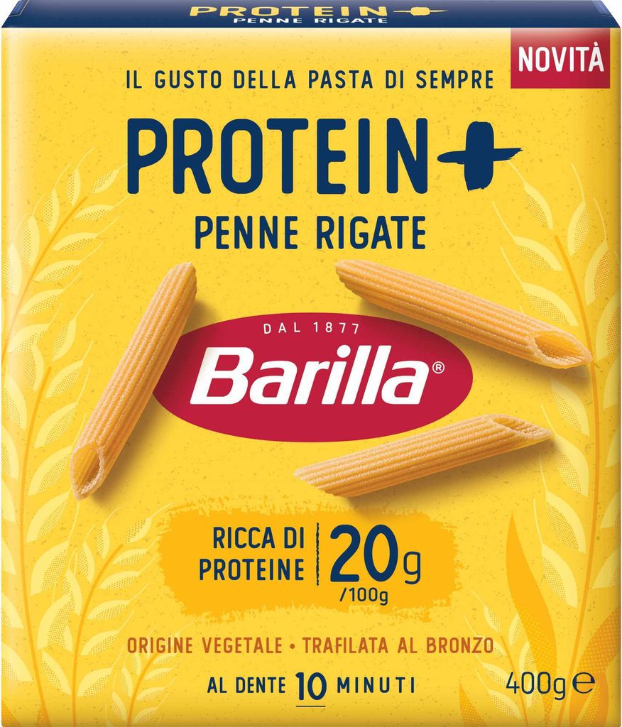 Barilla Penne Rigate Protein Plus (opakowanie 400 g) Zdjęcie produktu 