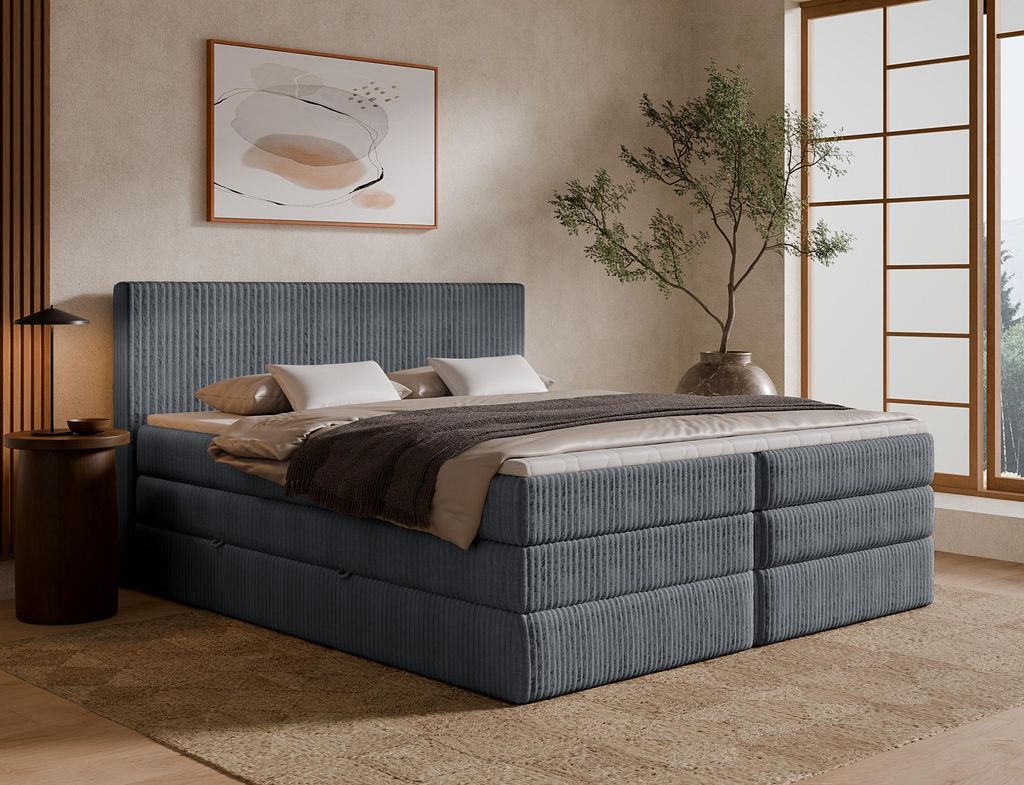 Emlar Boxspringbett Tilia duo 120x200 - Bett mit Matratze Produktbild 