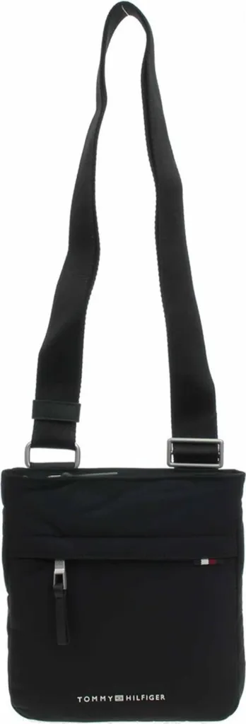 Petit Sac Bandoulière Homme Tommy Hilfiger Noir Format Reporter Chic
