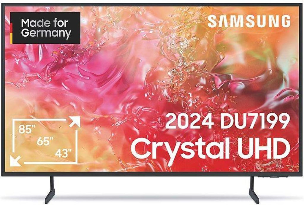 Samsung LED-Fernseher GU75DU7199UXZG 75 Zoll Smart TV Produktbild 2