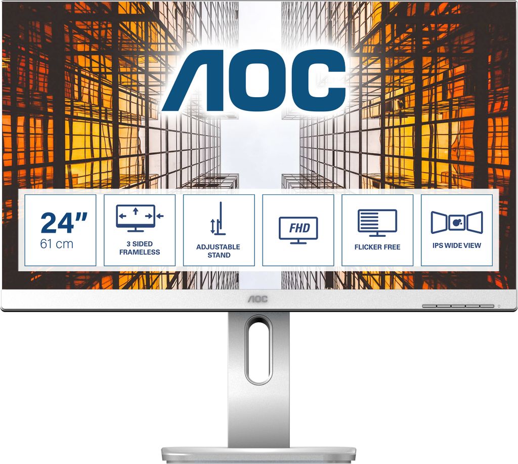AOC P1 X24P1/GR - 61 cm (24 Zoll) - 1920 x 1200 Pixel - Produktbild 