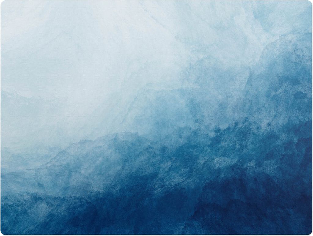Aqua-Abstraktion – Bodenschutzmatte – Rutschfest – Schutzmatte für Büro – Vinylmatte – Stuhlunterlage – 120 x 90 cm