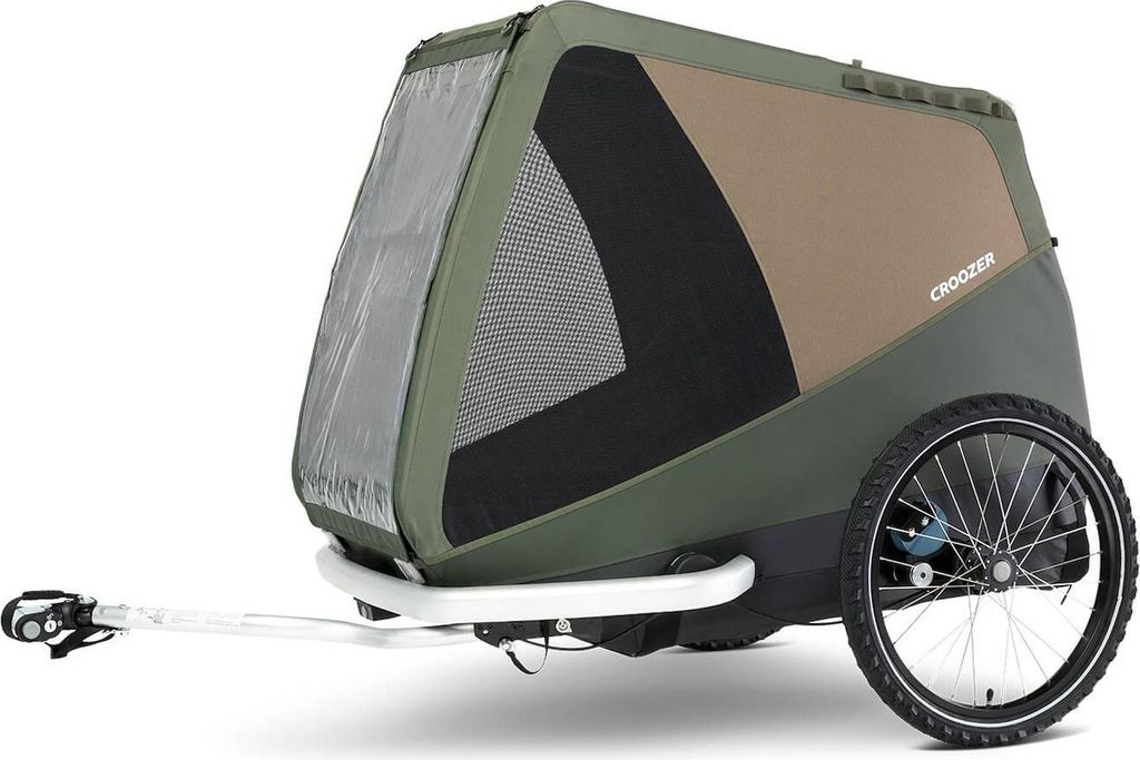 CROOZER Dog Tammo Fahrradanhänger - Farbe: Moss Green