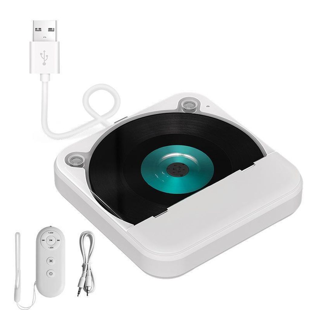 AIORBER Externí CD přehrávač do auta, USB a AUX, HiFi, Obrázek produktu 
