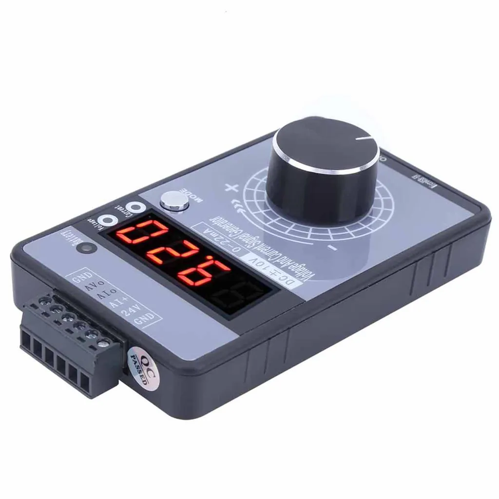 Simulateur analogique de courant tension pour calibrage automate PLC