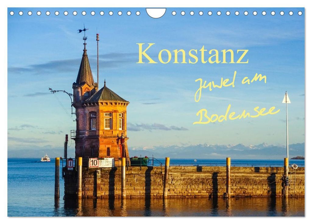 Konstanz - Juwel am Bodensee (Wandkalender 2027 DIN A4 quer), CALVENDO Monatskalender
