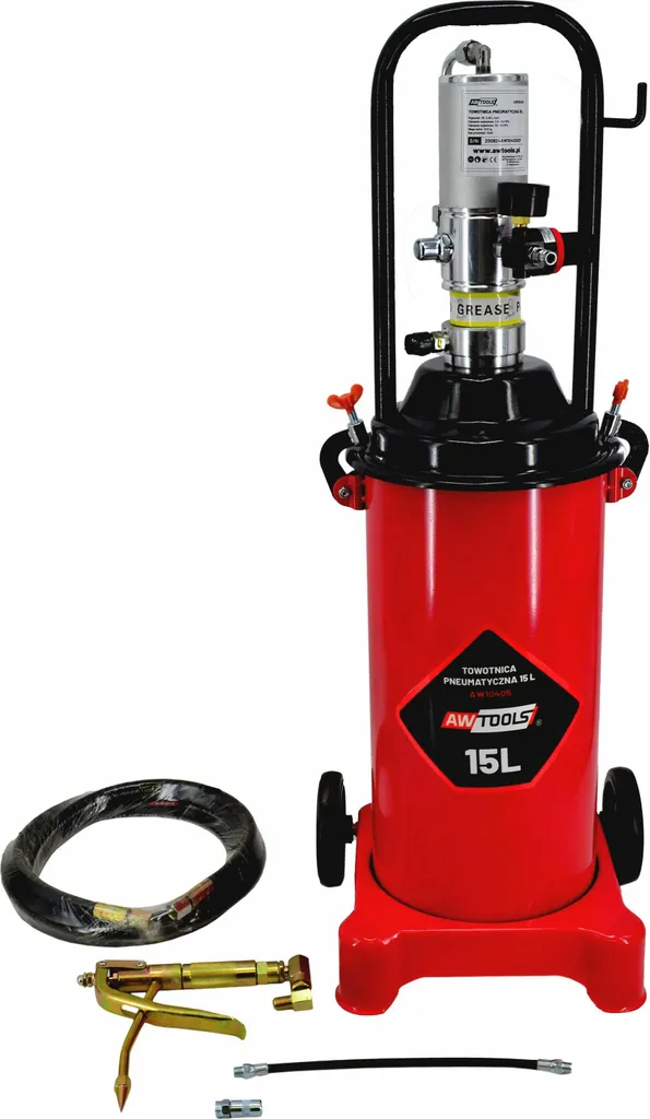 Équipement de Graissage Pneumatique 15L pour Garage Automobile et Ateliers