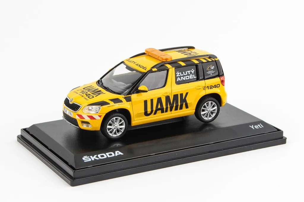 Škoda Yeti FL 2013 ÚAMK Abrex 1:43 - Miniature de Collection Précise