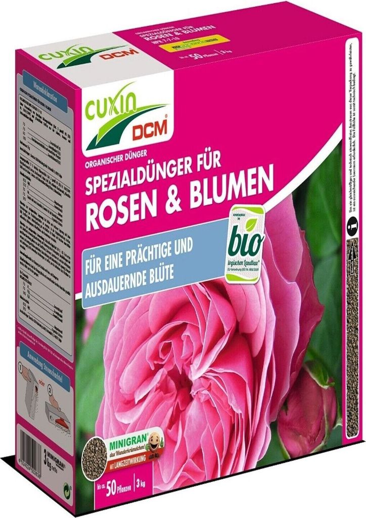 CUXIN DCM Rosen& BlumenDünger 3 kg Kaufland.de