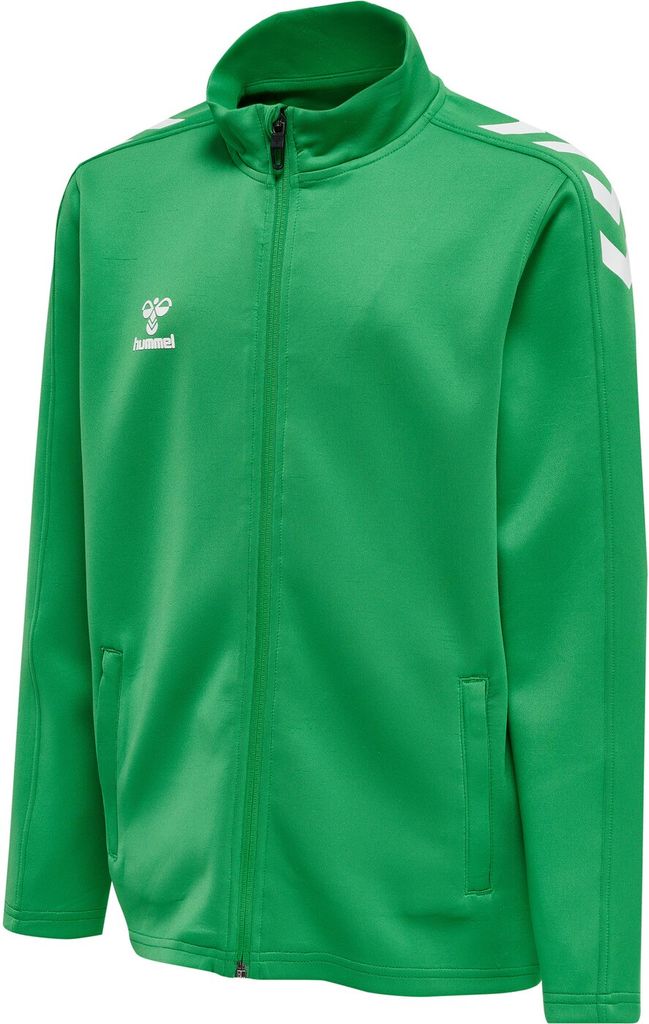 HUMMEL hmlCORE XK POLY ZIP SWEAT KIDS, JELLY BEAN, 152