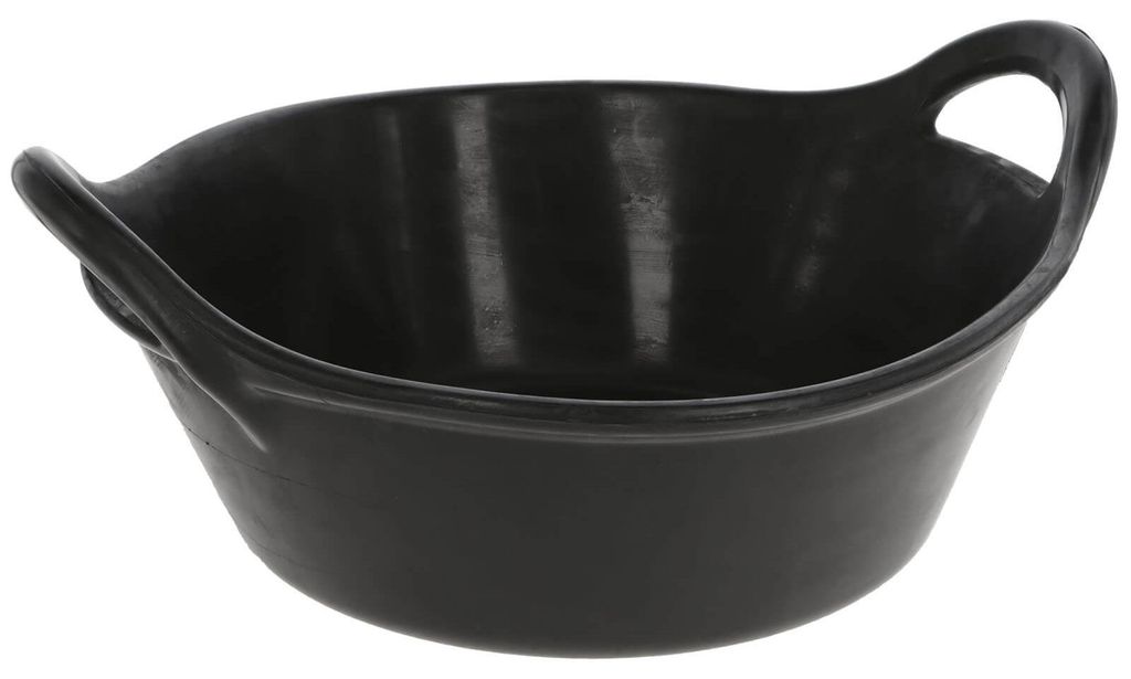 Kerbl Futter Gummitrog flexilbel schwarz 11 Liter, Größe:0 Produktbild 