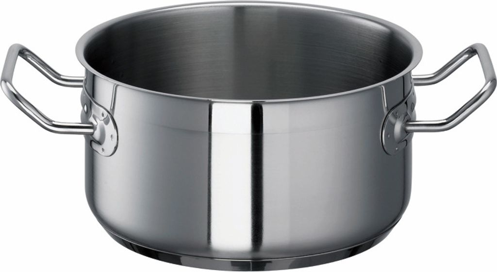 Schulte-Ufer Gastrosus Sauce POT 163000-20 Kochtopf, Edelstahl, 20 cm Durchmesser, Induktionsherd-geeignet