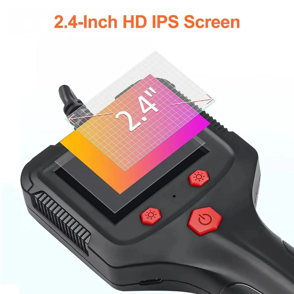 Endoscope rigide pour canalisation avec moniteur couleur compact de 2m