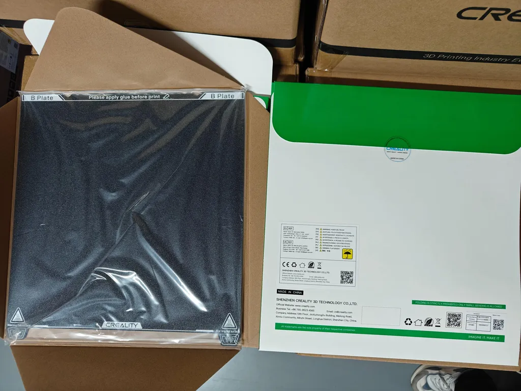 Plateforme d'impression Creality PET/PEI 315x310mm pour K1 Max
