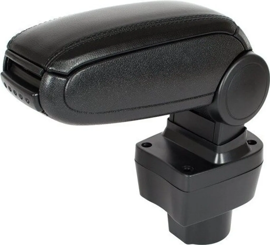 Bracciolo centrale in pelle CLAPPABLE nero per Dacia Duster I dal 2010-2018