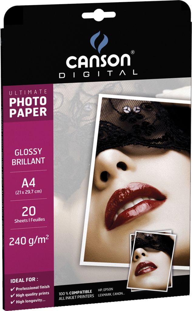 CANSON DIGITAL Fotopapier Ultimate A4 270 g/qm satiniert