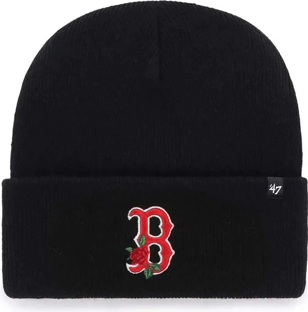 Casquette Boston Red Sox '47 Noire : Confort Ajustable pour Toutes les Têtes