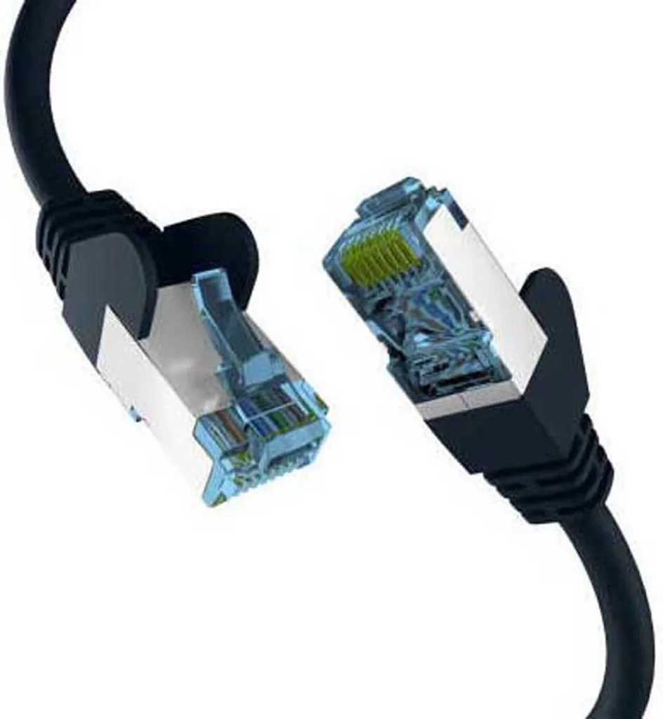 Cavo LAN Gaming EFB Cat7 1m | Zero Lag 10Gbps S/FTP EC020200150