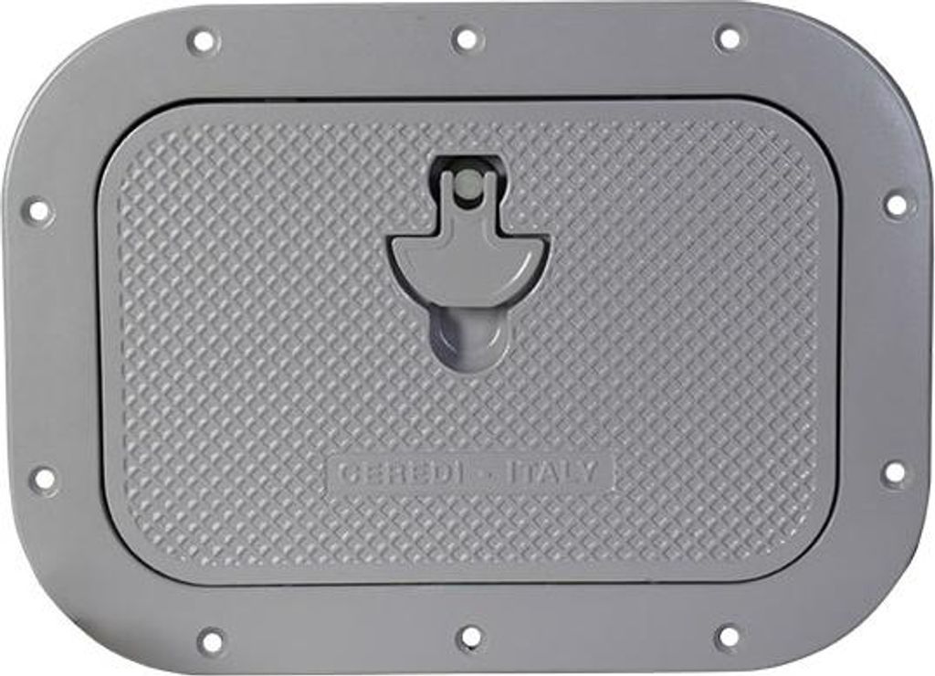 Ceredi alluminio grigio Portello di ispezione 350x600mm Immagine del prodotto 