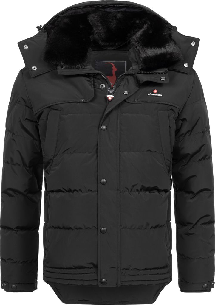 Höhenhorn Adamelo Herren Winter Jacke Belt Edition Schwarz Produktbild 