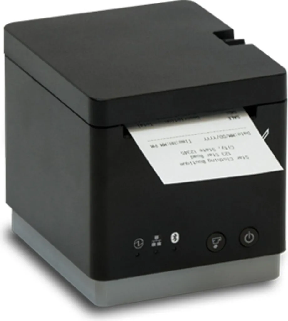 Imprimante de reçus 58mm thermique avec massicot mCP21 sortie frontale