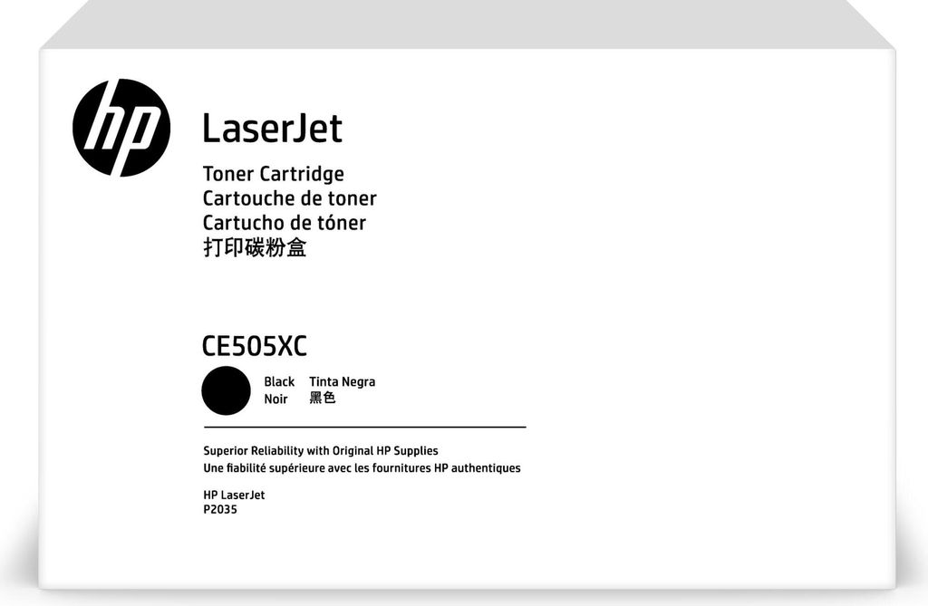 HP Toner CE505XC 05X Schwarz Vertrag Produktbild 