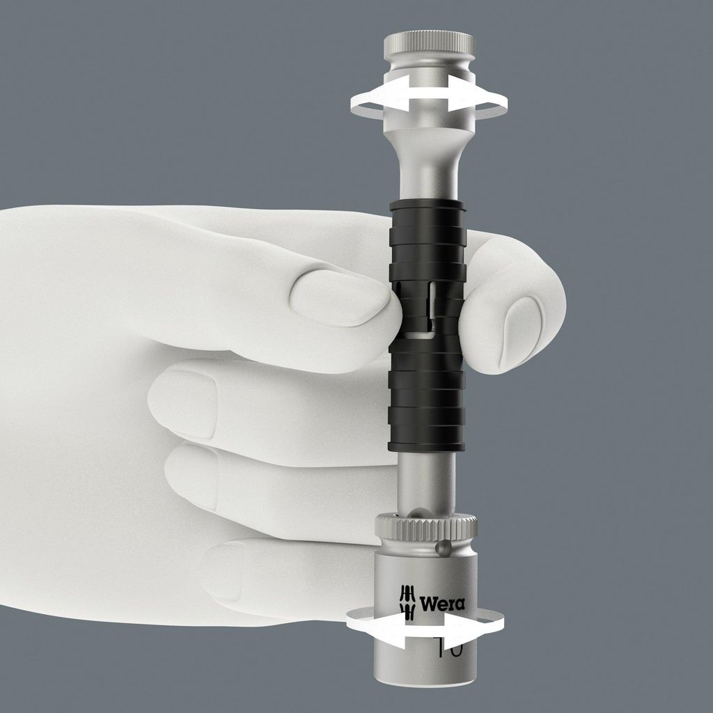 WERA Zyklop Verlängerung 3/8" 200 mm Stahl