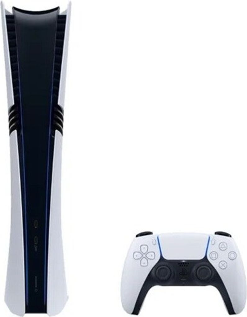 Sony PlayStation 5 Pro, PlayStation 5 Pro, Schwarz, Weiß, Produktbild 