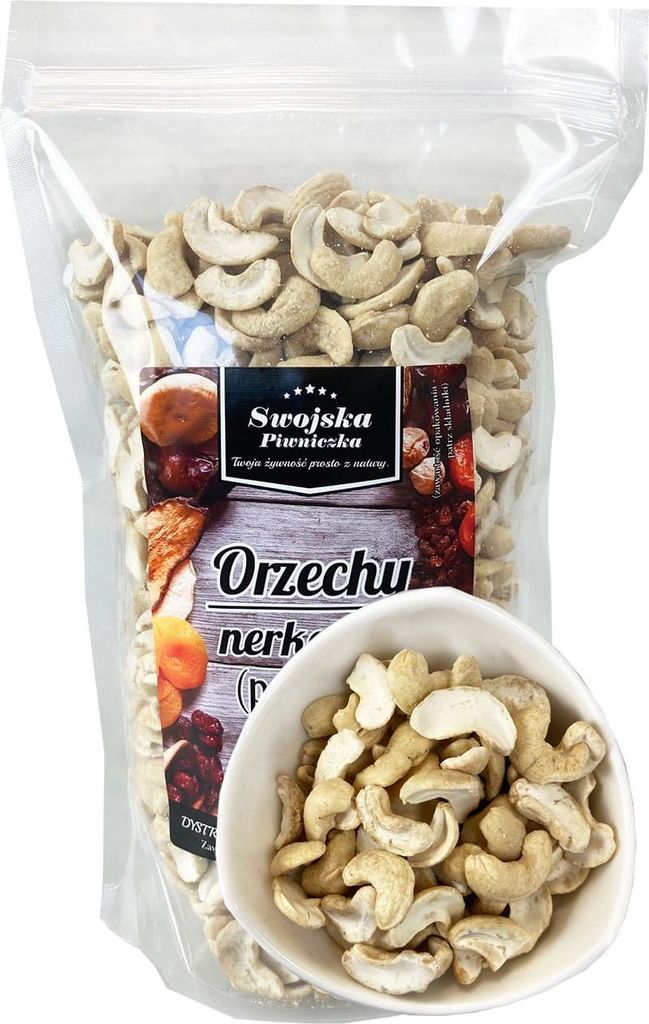 Cashewnüsse, halbiert und in Stücken, 300 g, Cashewnüsse von Swojska Piwniczka