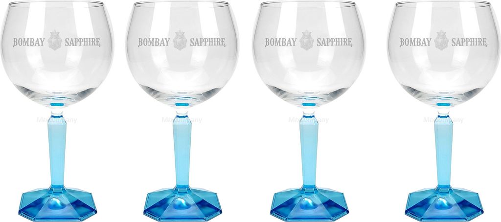 Bombay Sapphire Ballon Cocktail Gin Glas MUSTER NUR BUNT Produktbild 