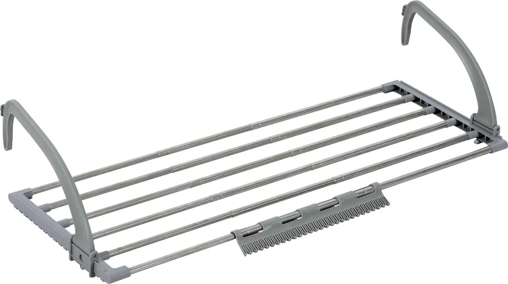 Séchoir à linge extensible de 41 à 104 cm pour balcon et fenêtres HENG