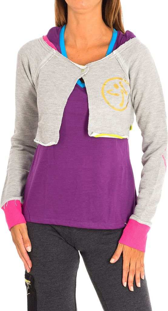Zumba Z1T00475 Damen Langarm-Sportjacke