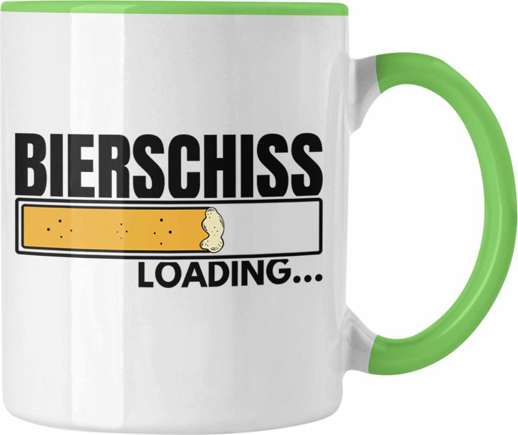 Trendation - Bierschiss Loading Tasse Lustiger Spruch Party Produktbild 