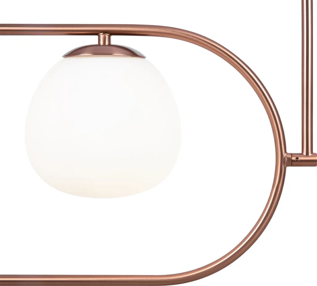 Suspension cuivre Erich Maytoni - Solution éclairage doux 3 boules