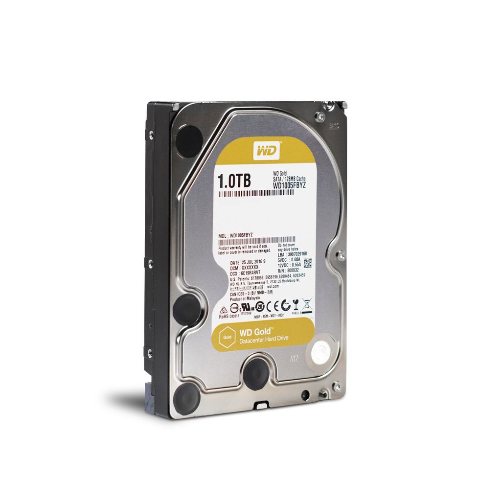 WD1005FBYZ - WD Gold 1 TB HDD, 3.5 Zoll, SATA Produktbild 