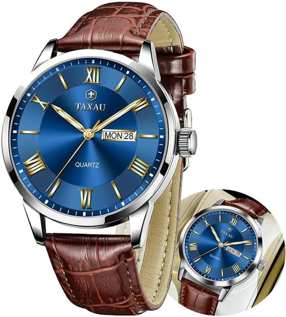 Orologio Lusso Uomo Gentleman Orologio Business Leisure con Data