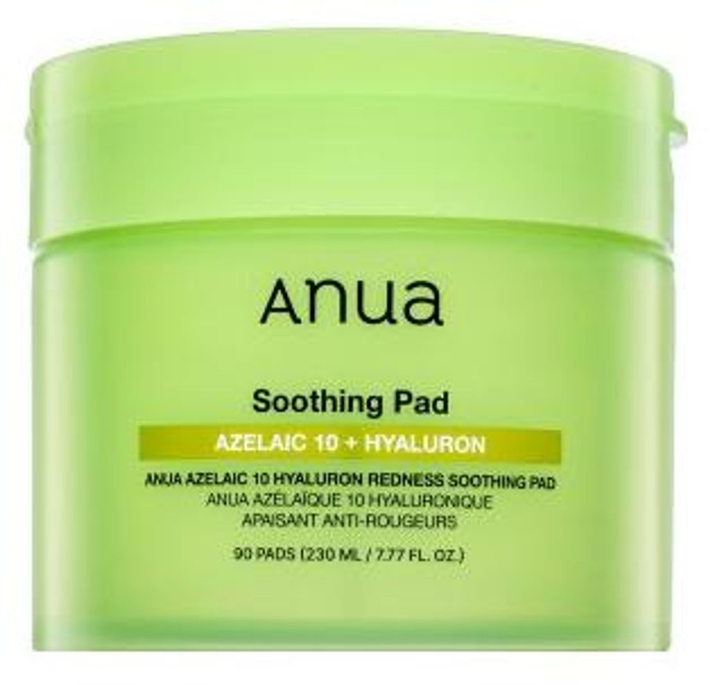 Anua Azelaic 10 + Hyaluron Toner-Pads Redness Soothing Pad 90 Pads 230 ml
