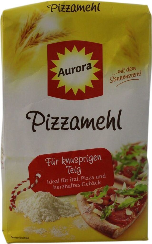 Aurora Mühlen Aurora Pizzamehl spezielle Mischung aus Weizenmehl 1000g