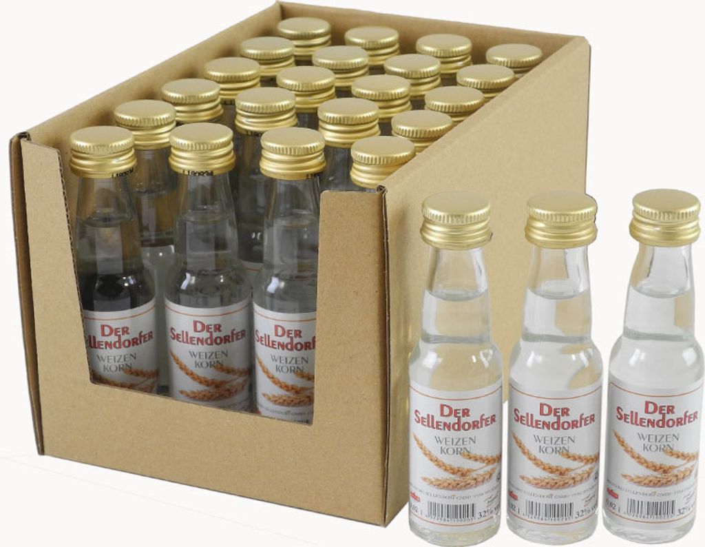 Echter Sellendorfer Weizen Korn 24er Pack (24 x 2 cl / 32 % Produktbild 