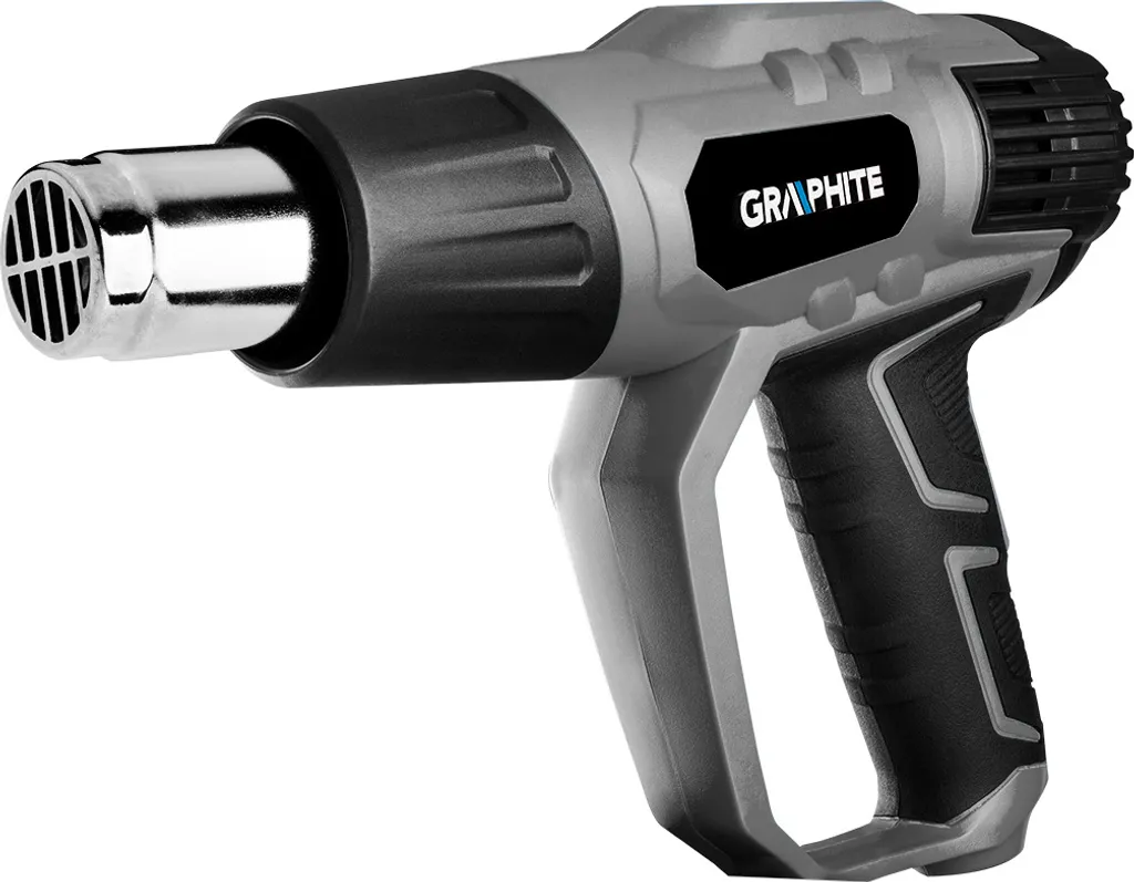 GRAPHITE Décapeur Thermique 2000W avec 4 Buses et Mallette de Transport