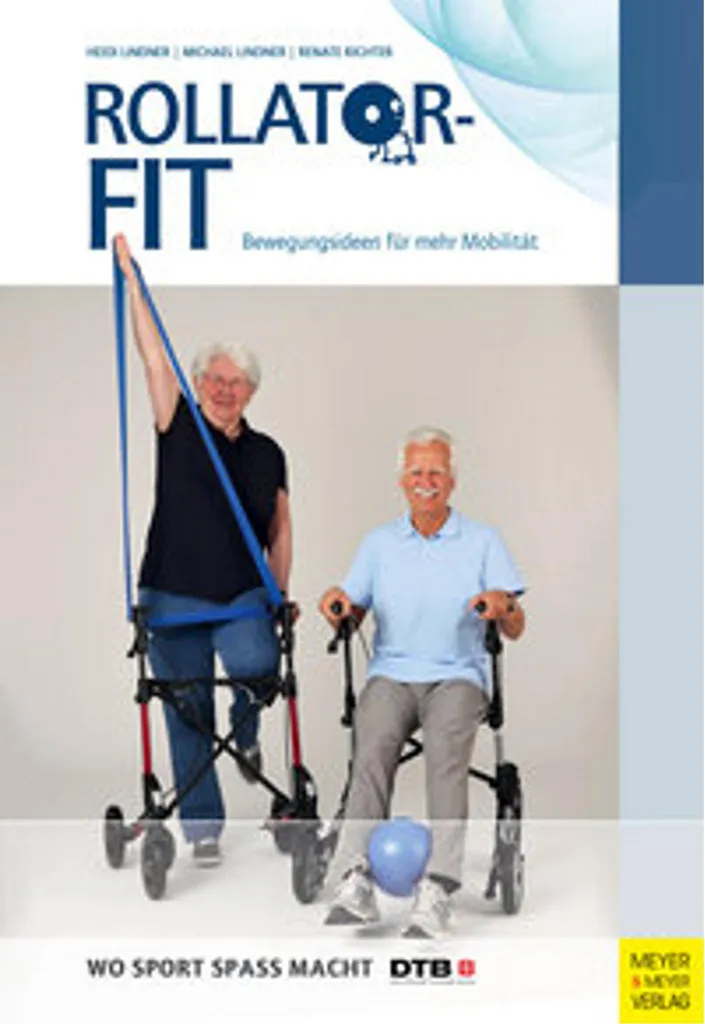 Rollator-Fit Déambulateur Ergonomique Réglable avec Freins de Sécurité