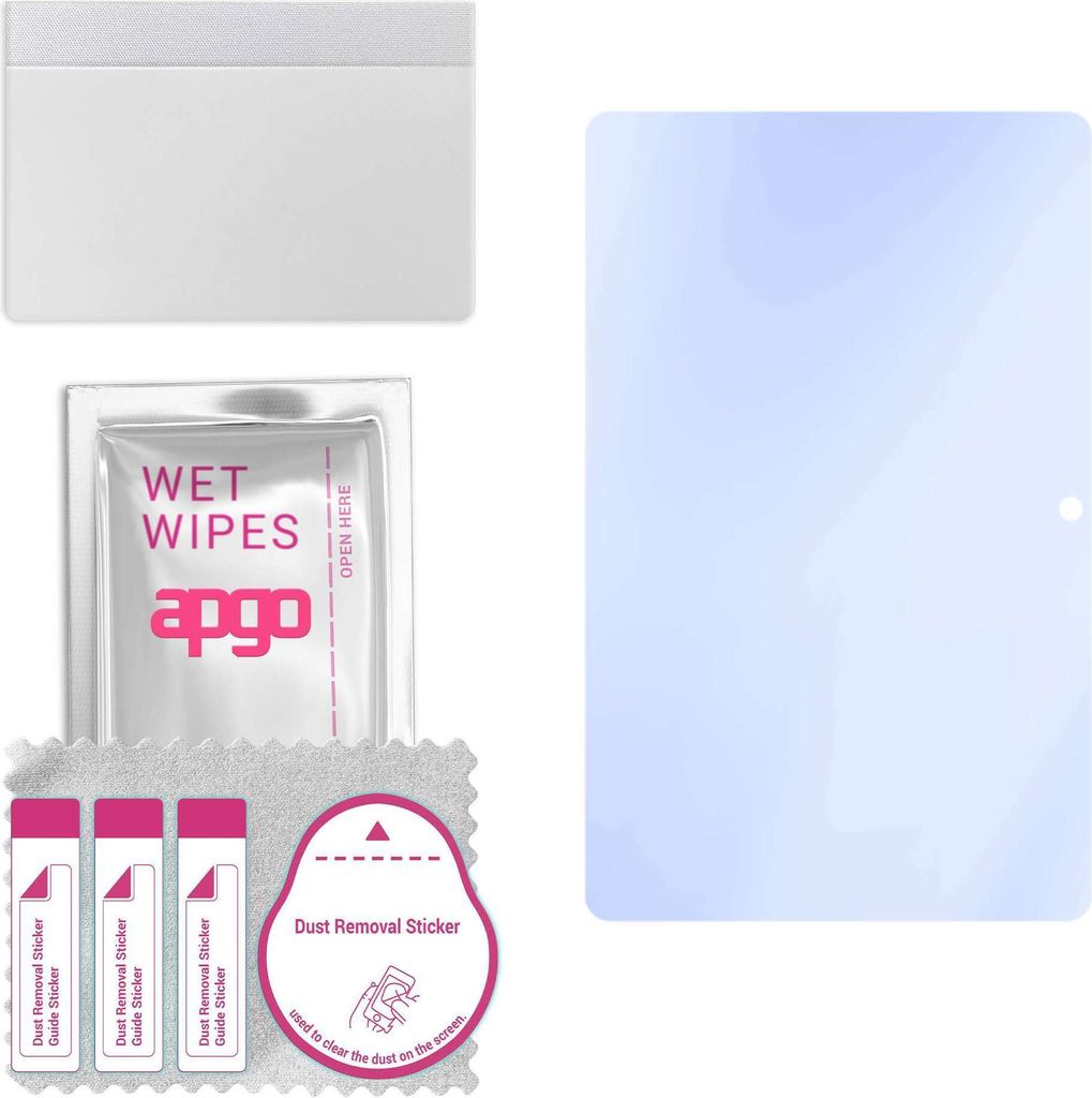 apgo Hybrid Schutzglas, kompatibel mit Xiaomi Redmi Pad SE, 9H Härte, Flexible Nano Glass PRO, toller Ersatz für Hartglas, kratzfester Displaysch...