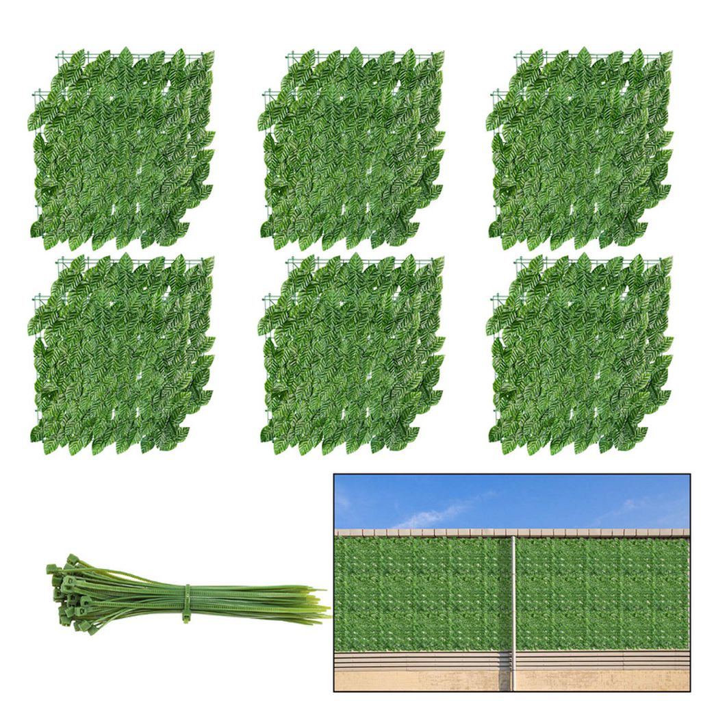 Jopassy Sichtschutzhecke Windschutz 1*3M Efeu Sichtschutz Produktbild 