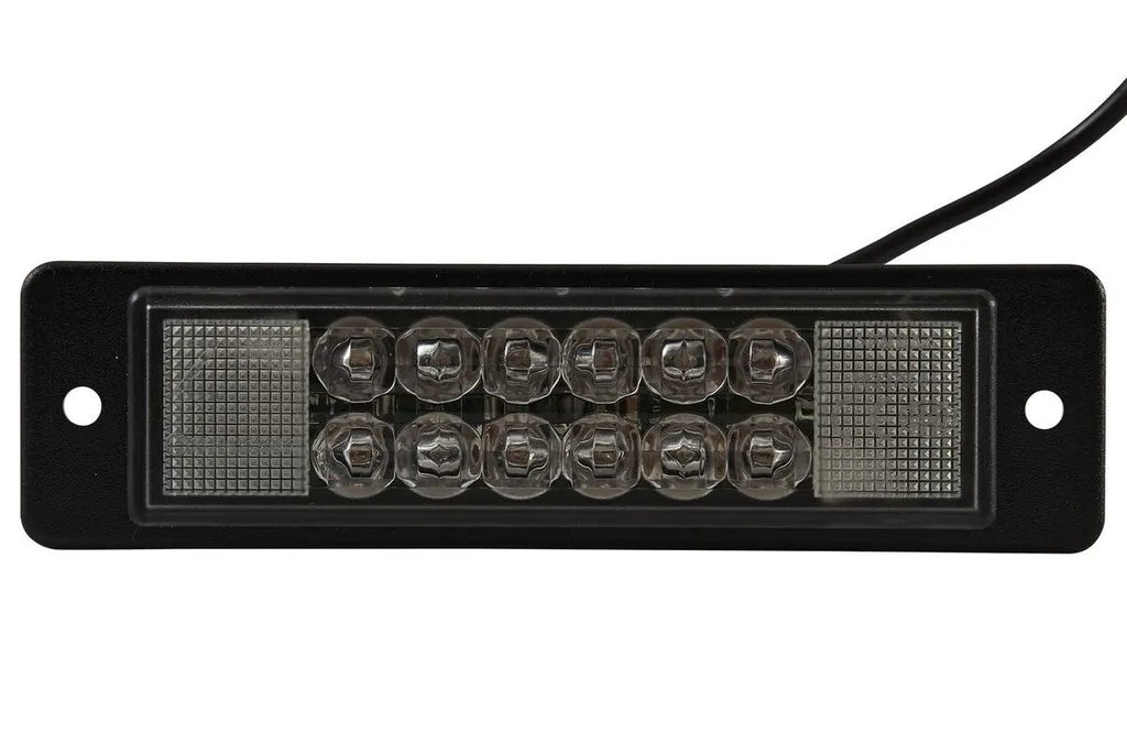 Feu de signalisation à éclats LED HELLA pour VAN HOOL et LIEBHERR 24V - 2