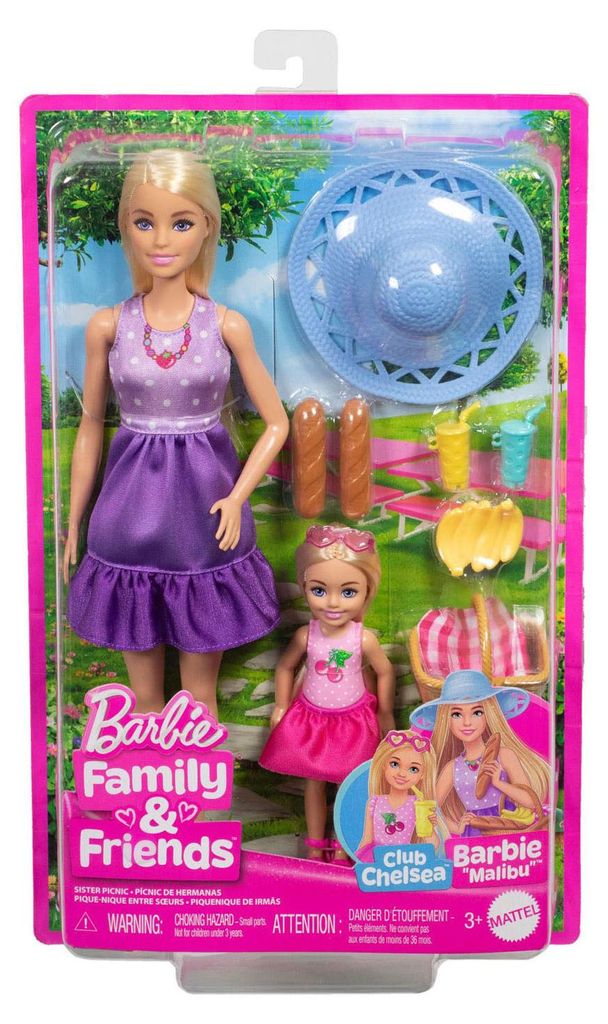 Barbie Chelsea -Puppen und Accessoires aus der Reihe Family Produktbild 