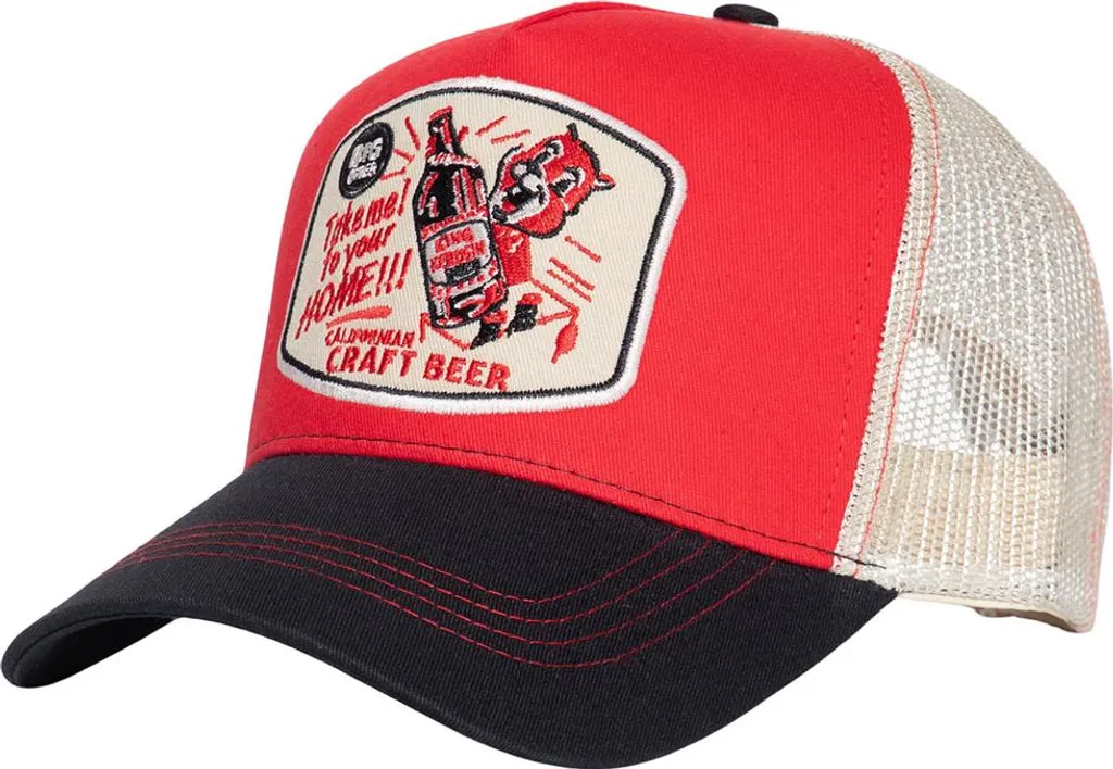 King Kerosin Trucker Cap Craft Beer - Berretto Biker Uomo