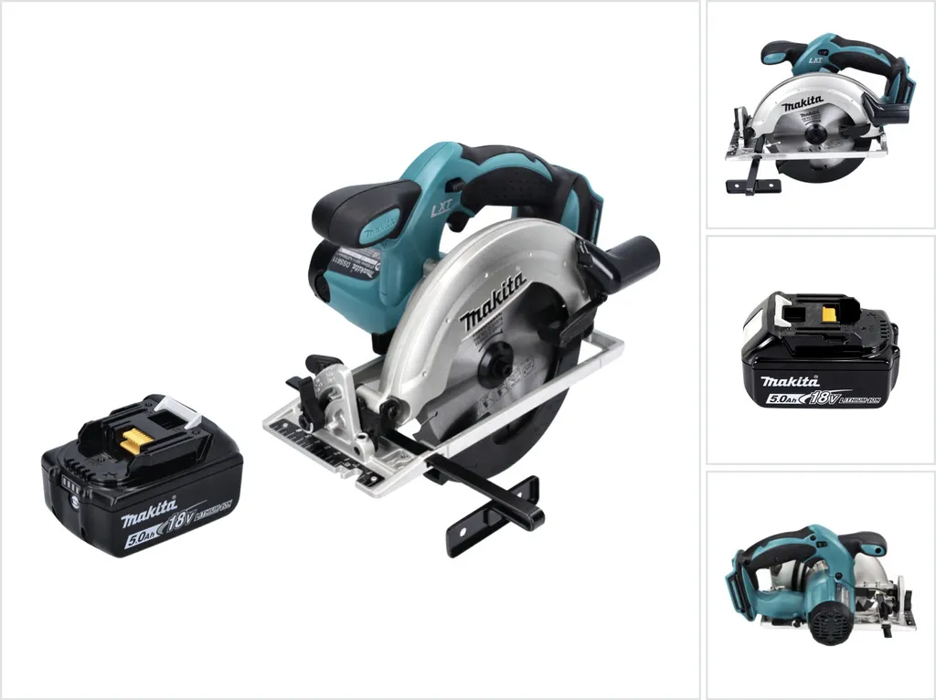 Makita DSS611Z Scie Circulaire 18V 165mm avec Batterie BL1850 5.0Ah