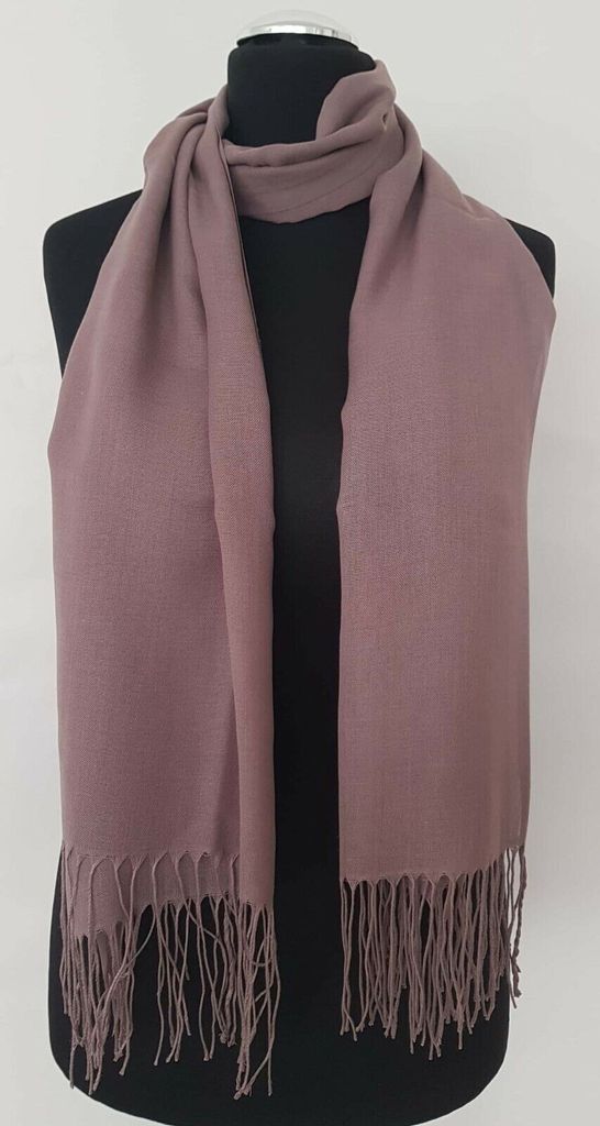 Pashmina Schal Halstücher Kopftücher Lila Esarp Bonnet Produktbild 