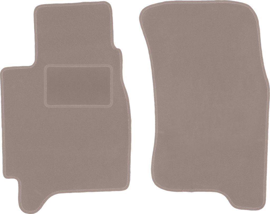 Autoteppiche vorne für: Subaru Outback II Kombi, Limousine (1999-2004) Beige